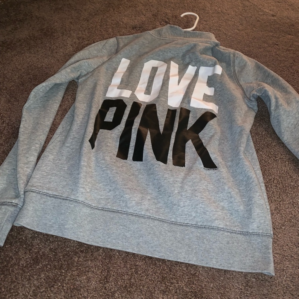 PINK quarter zip